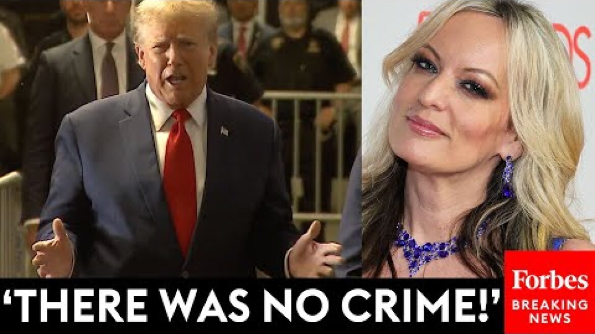 BREAKING NEWS: Trump Blasts Biden, Democrats To Reporters Before NYC Hush Money Trial Hearing Begins