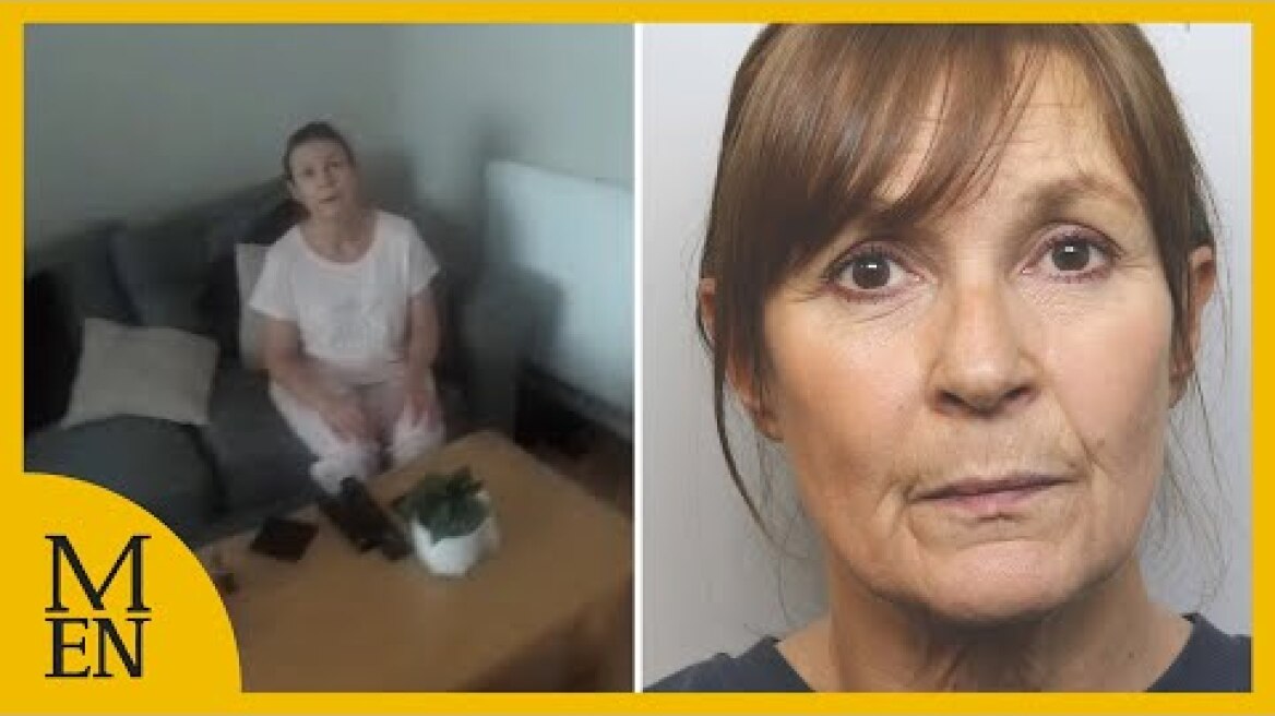 Moment woman is arrested for killing baby boy found dead in woodland near Gulliver's World