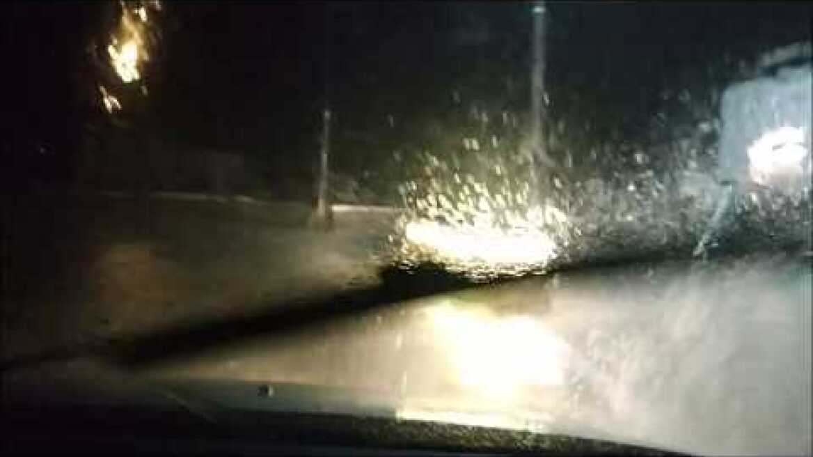 Mykonos Daily TV - Επέλαση της Ωκεανίς. Ισχυρή καταιγίδα σάρωσε το νησί