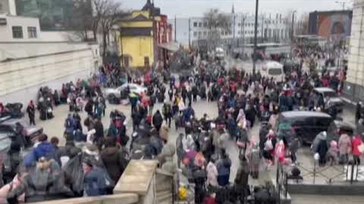 Σιδηροδρομικός σταθμός Ελβιβ, Ουκρανία