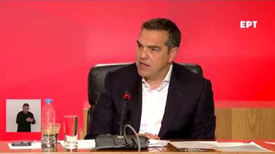 Αλέξης Τσίπρας για κυβέρνηση ειδικού σκοπού
