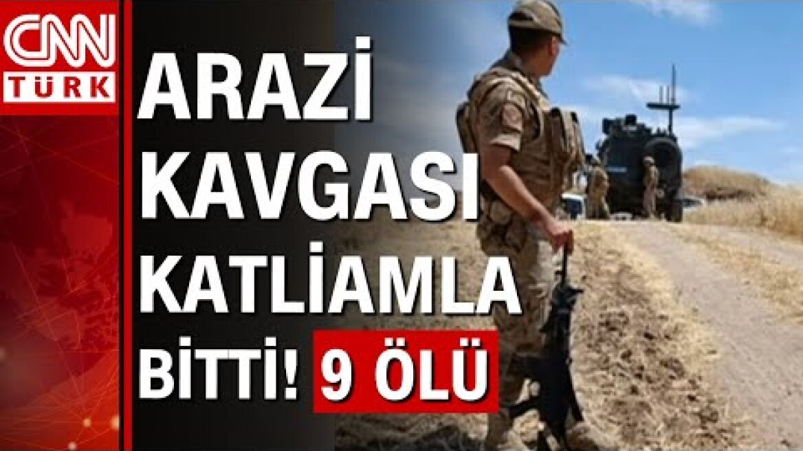 Diyarbakır Bismil'de arazi kavgası katliamla bitti: 9 ölü, 2 yaralı