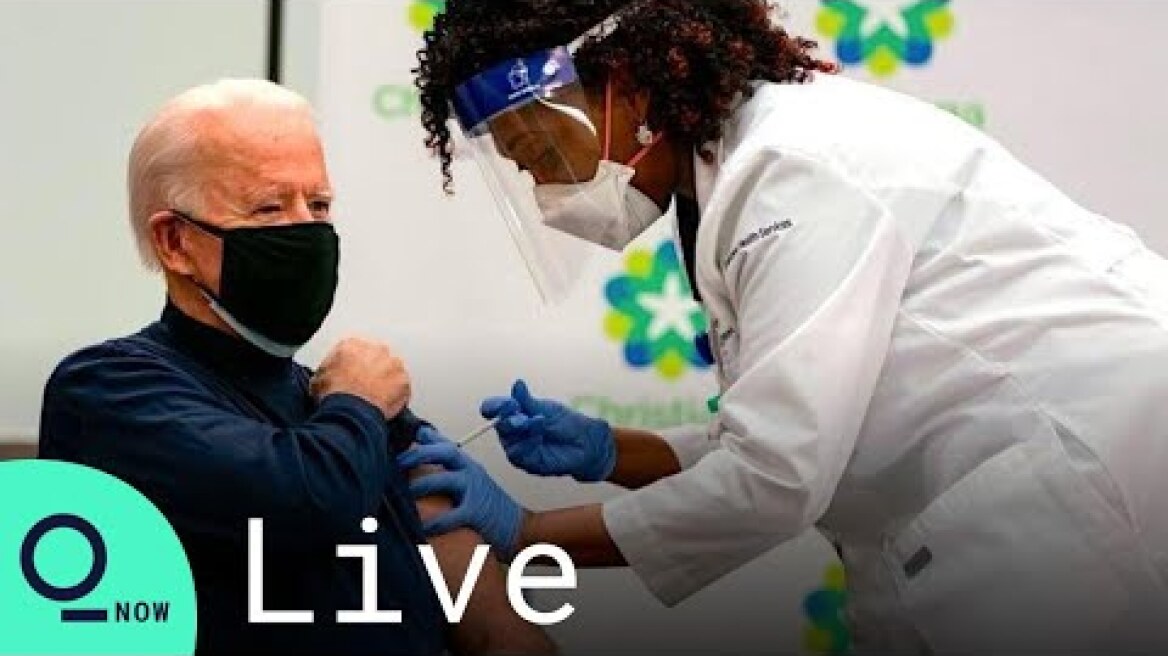 LIVE: Joe Biden to Receive Second Covid-19 Vaccine Dose in Delaware