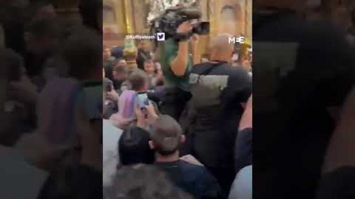 Israeli forces arrest Greek consul's guard from Church of the Holy Sepulcher