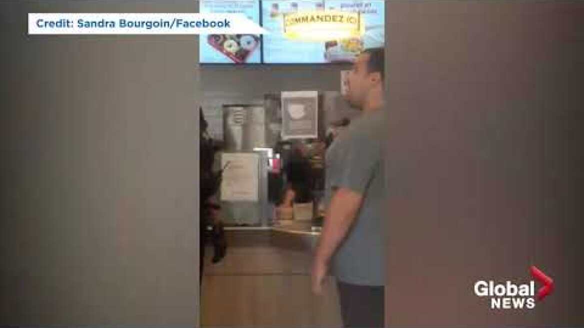 Montreal man arrested for disobeying mandatory mask rule in Tim Hortons