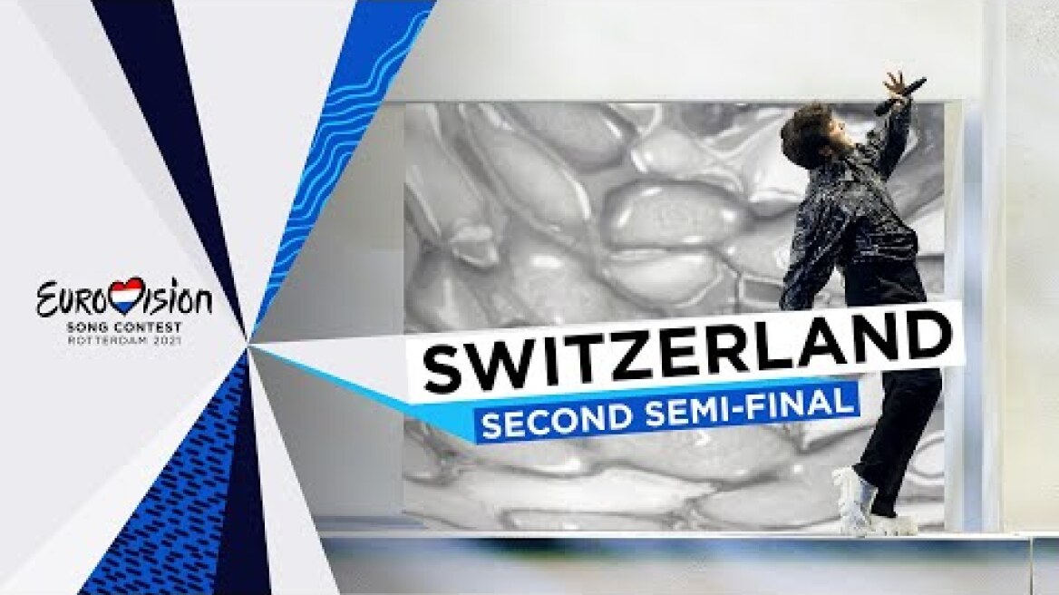 Gjon's Tears - Tout l'Univers - LIVE - Switzerland 🇨🇭 - Second Semi-Final - Eurovision 2021