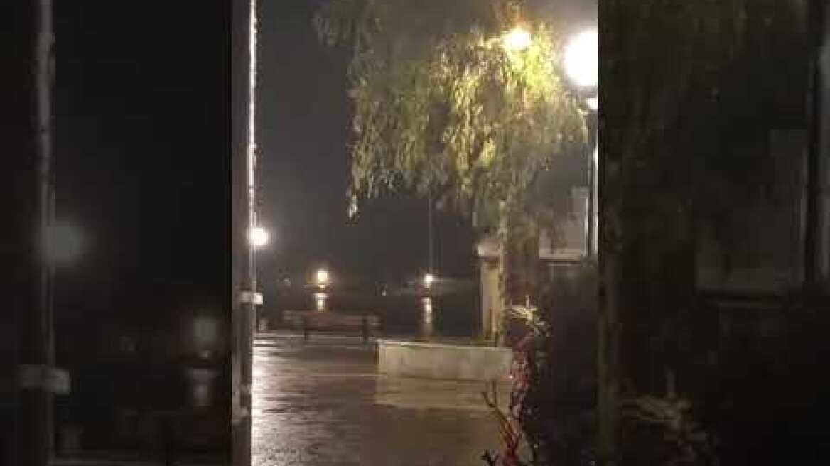 Εύβοια: Ξεκίνησε η νέα κακοκαιρία