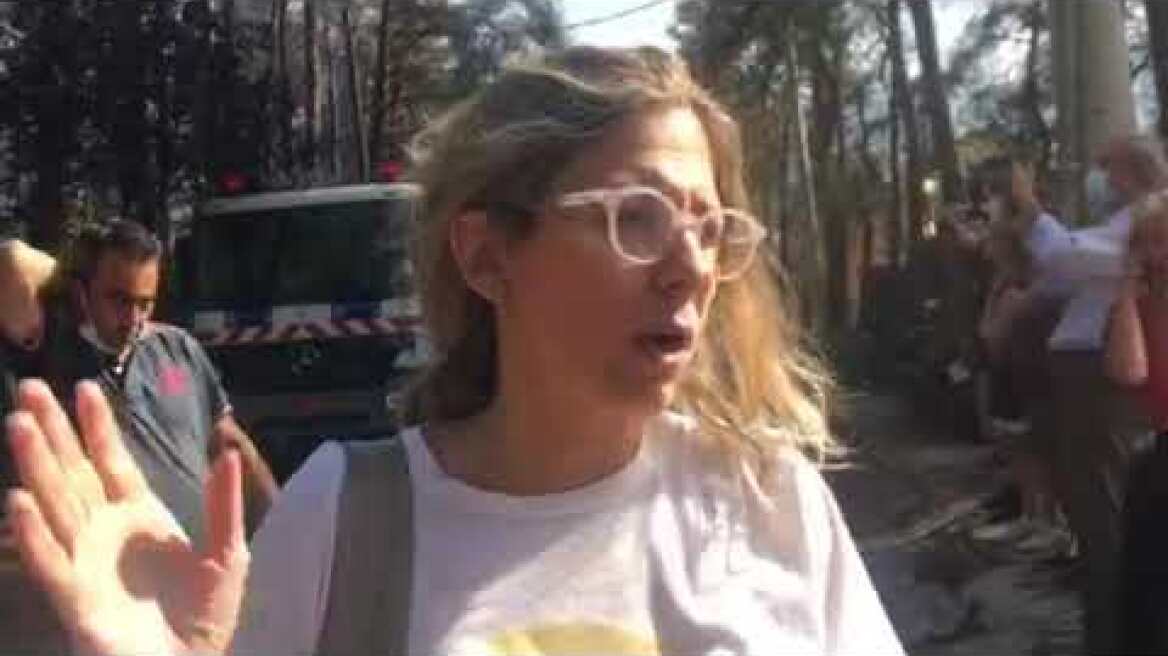 Μαρτυρία «Πιστεύουμε ότι είναι εμπρησμός δεν γίνεται να έφτασε από τη Σταμάτα η φωτιά στον Διόνυσο»