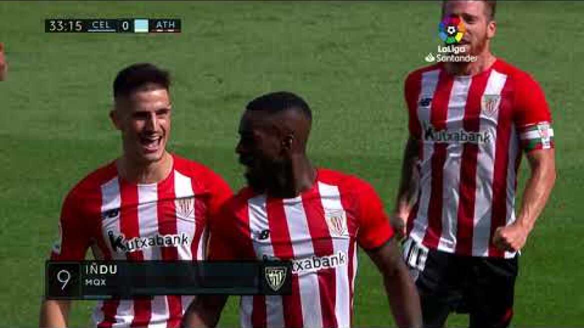 Resumen de RC Celta vs Athletic Club (0-1)
