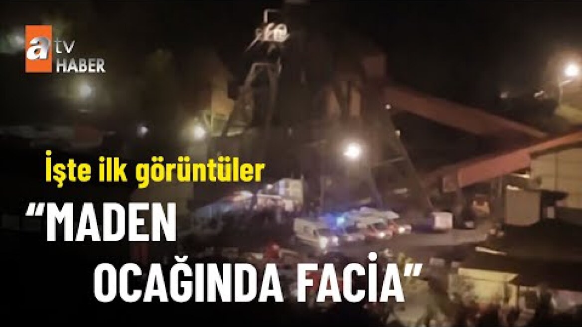 SON DAKİKA Bartın Amasra'da maden ocağında patlama! İşte ilk görüntüler - atv Ana Haber 14 Ekim 2022
