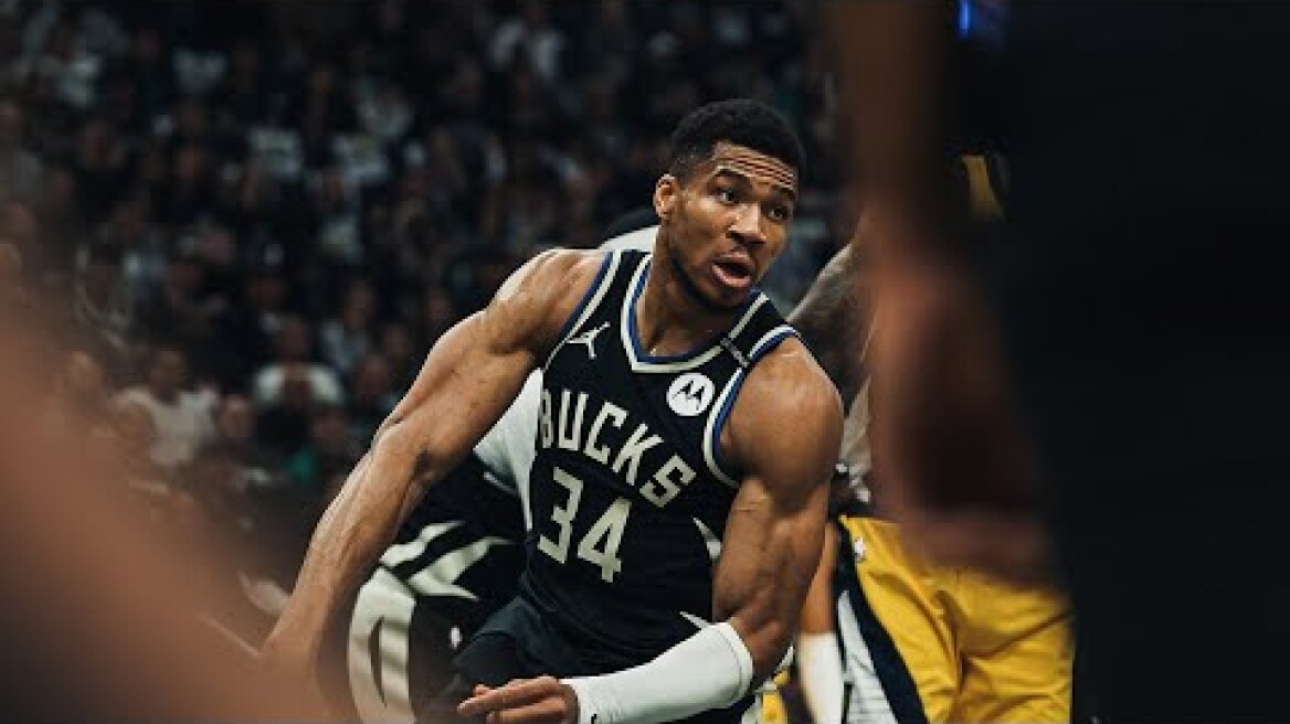 Highlights: Giannis Antetokounmpo Scores 28 Points vs. Pacers | 04.27.25