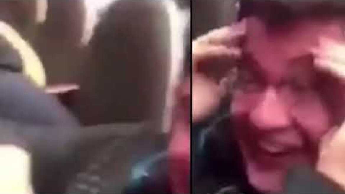 Φοιτητές εγκαταλείπουν την αίθουσα μετά την προβολή πορνό