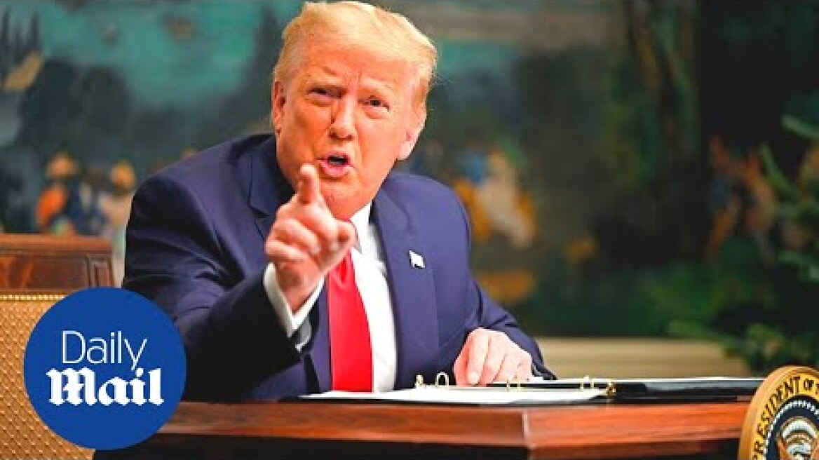 'Don't talk to me that way!' Angry Trump snaps at reporter about conceding the election question