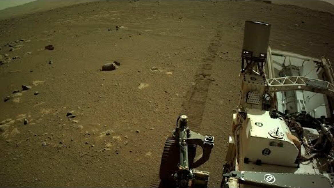 Mars rover sends back grinding, squealing sounds of driving
