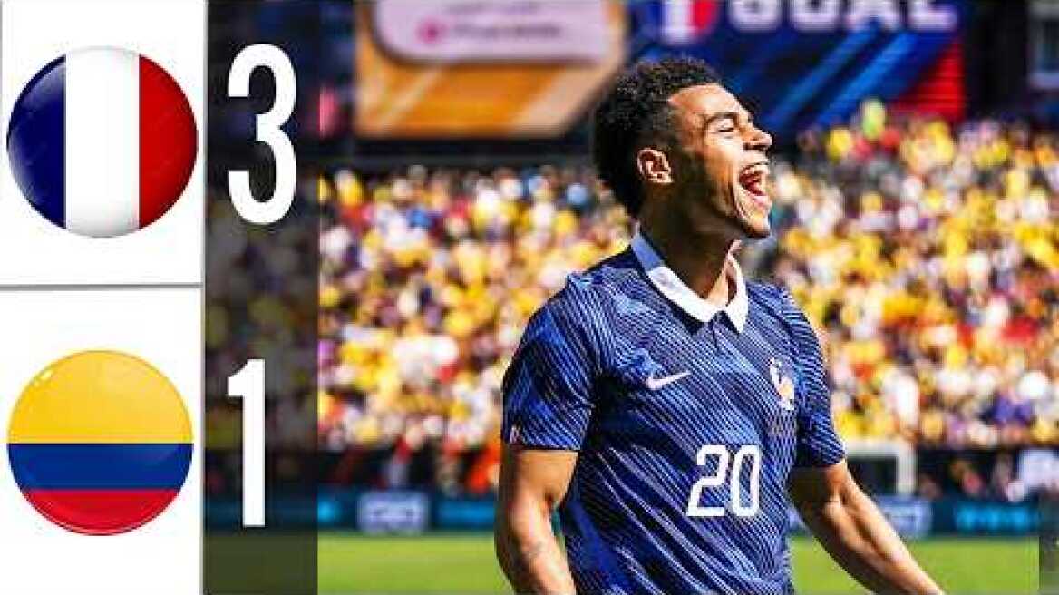 France vs Colombia 3-1 Extended Highlights & All Goals | Friendly 2026 Doue Goal ! [ First half ]