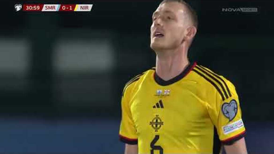 Σαν Μαρίνο-Βόρεια Ιρλανδία: 0-2