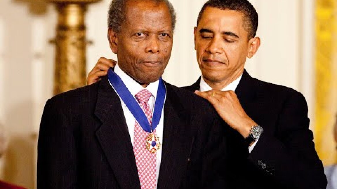 President Barack Obama presents Sir Sidney Poitier Medal of Freeman ( edited by VideoWebb🎥)