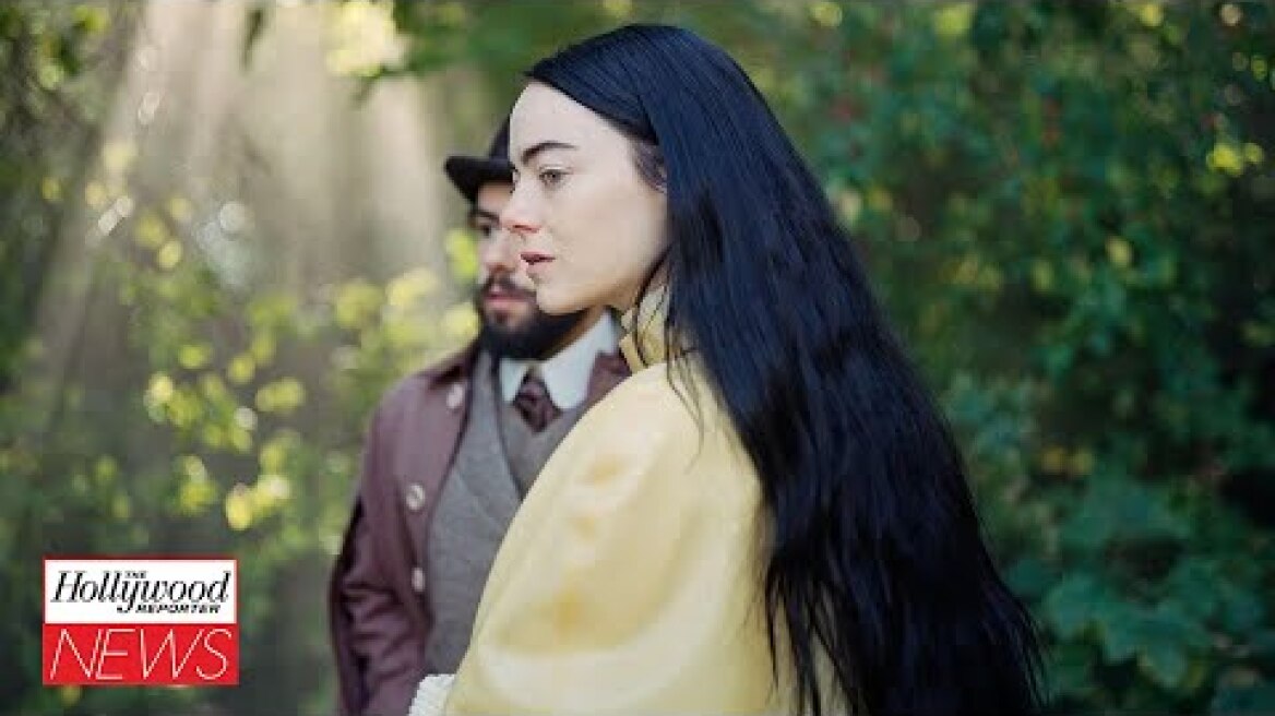 Yorgos Lanthimos & Emma Stone's 'Poor Things' Receives Standing Ovation at Venice | THR News