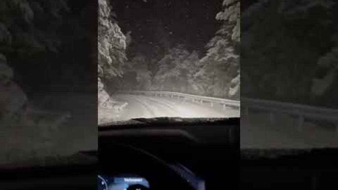 Χιόνια στην Πάρνηθα