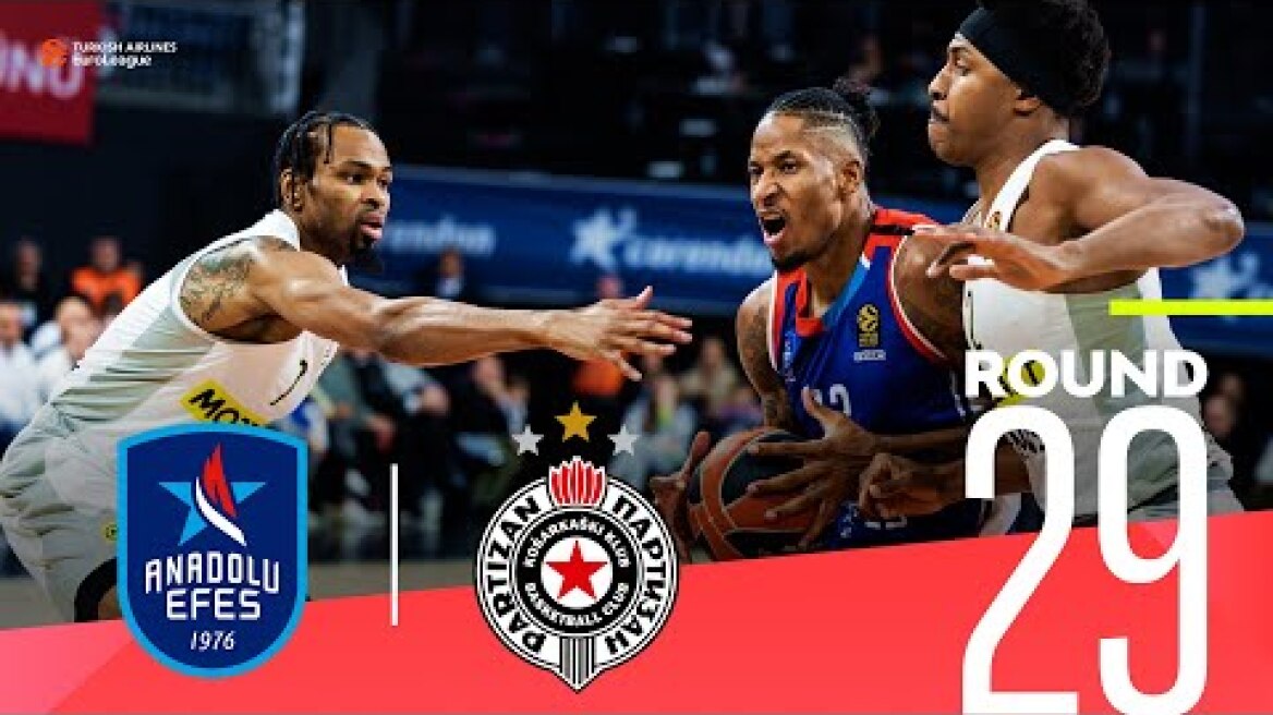 Punter on fire inspires Partizan! | Round 29, Highlights | Turkish Airlines EuroLeague