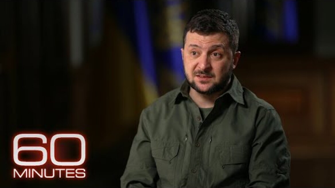 Ukrainian President Volodymyr Zelenskyy: The 60 Minutes Interview