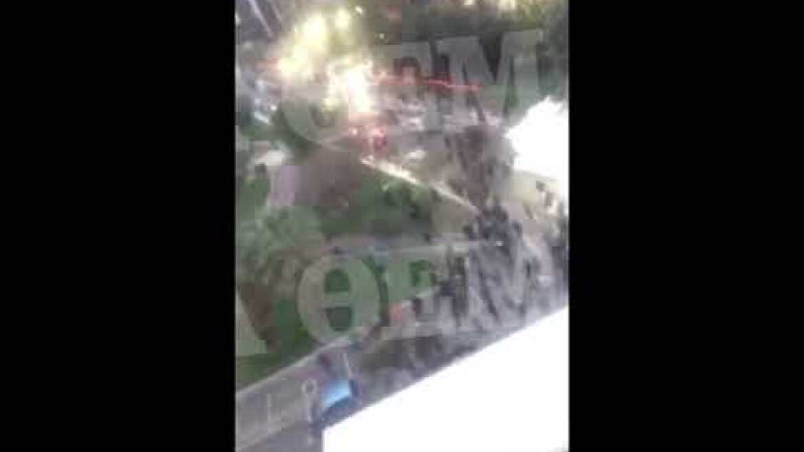 Οπαδοί του Άγιαξ πλατεία Γκάζι