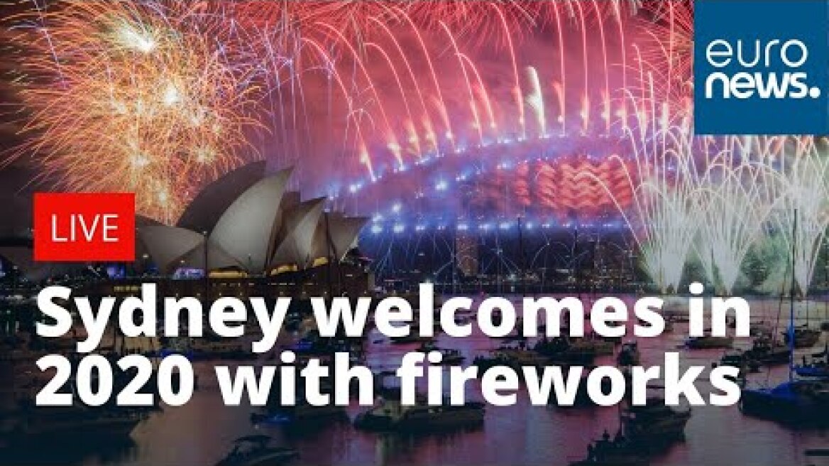 Happy New Year Australia! Sydney welcomes in 2020 with celebratory fireworks