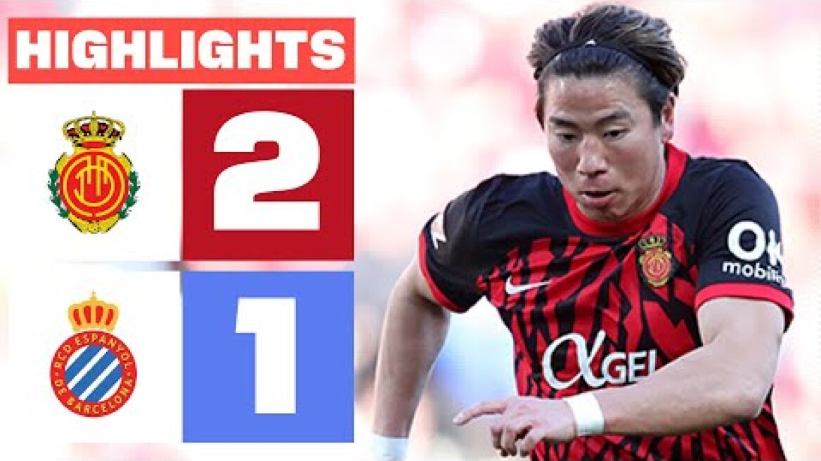 RCD MALLORCA 2 - 1 RCD ESPANYOL I RESUMEN LALIGA EA SPORTS