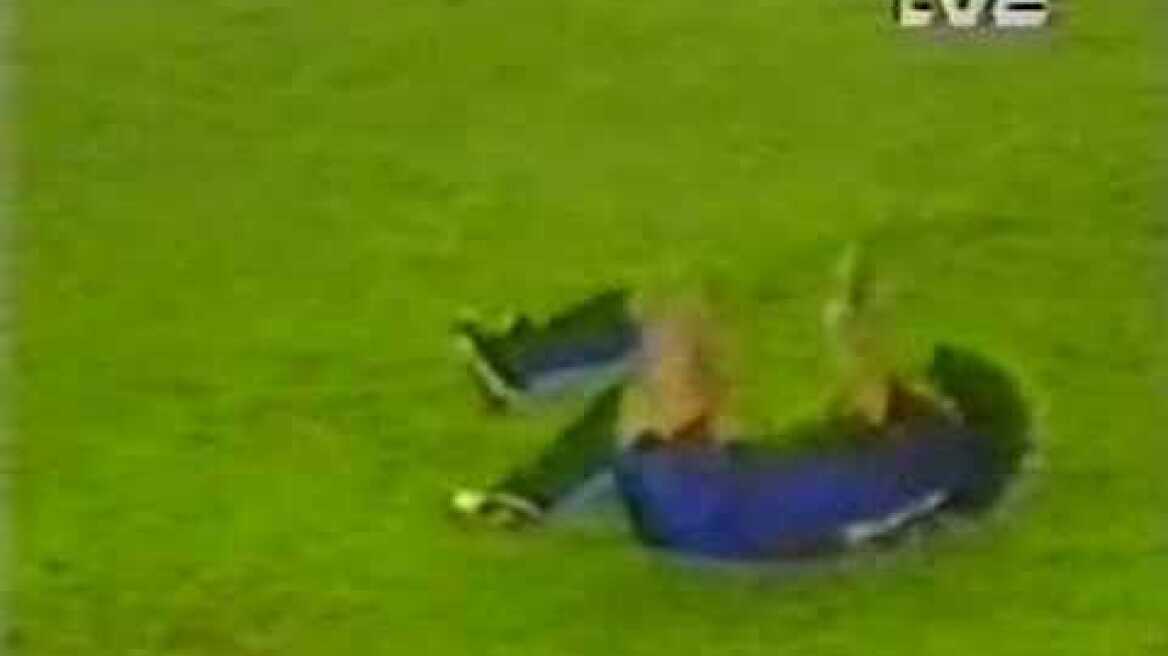 La lesió de Goikoetxea a Maradona (24/09/1983)