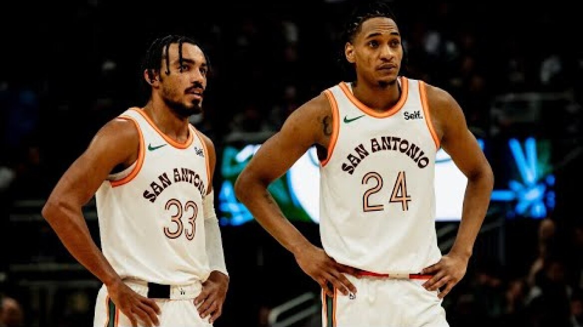 Highlights: San Antonio Spurs 119, Milwaukee Bucks 132 | 12.19.2023