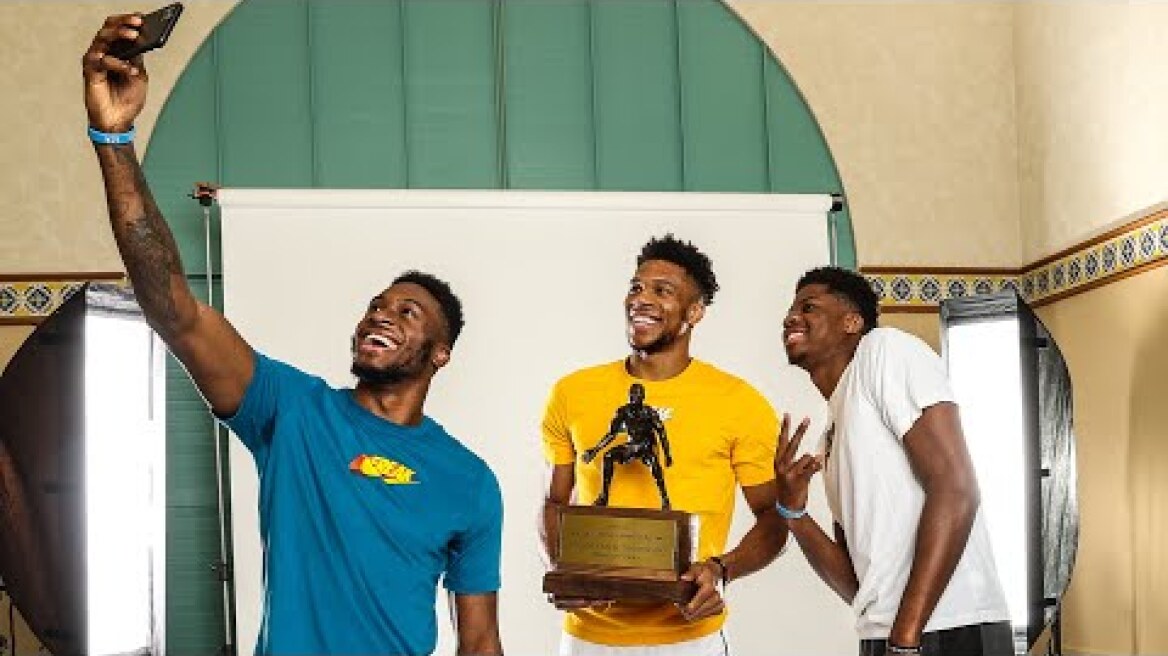 All-Access: Giannis Antetokounmpo Wins NBA Defensive Player Of The Year