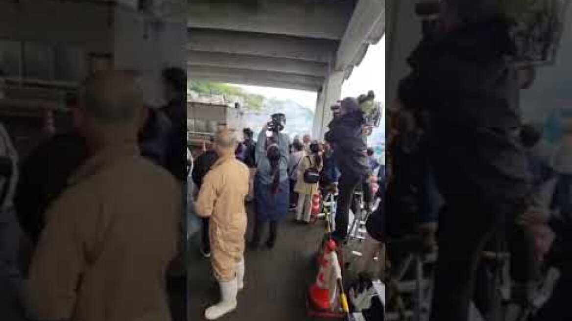 Video said to show explosion moment at Japan PM Kishida’s speech site in Wagayama