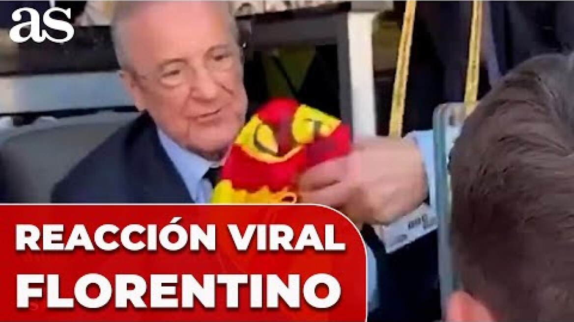 ¡INTENTAN COLOCARLE A FLORENTINO una camiseta del BARÇA para firmar! Mundial de clubes