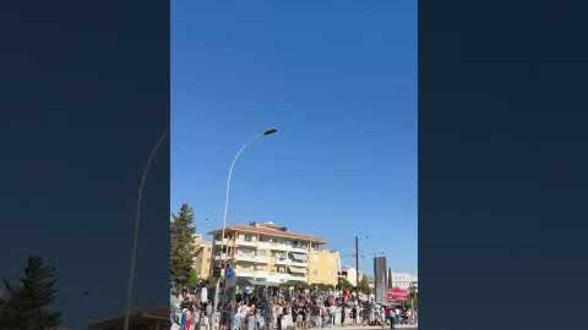 Ελληνικά F-16 Viper πέταξαν στη Λευκωσία για την παρέλαση της 65ης επετείου ανακήρυξης της Κυπριακής Δημοκρατίας