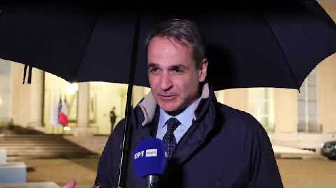 Επίσκεψη Κυριάκου Μητσοτάκη στο Παρίσι