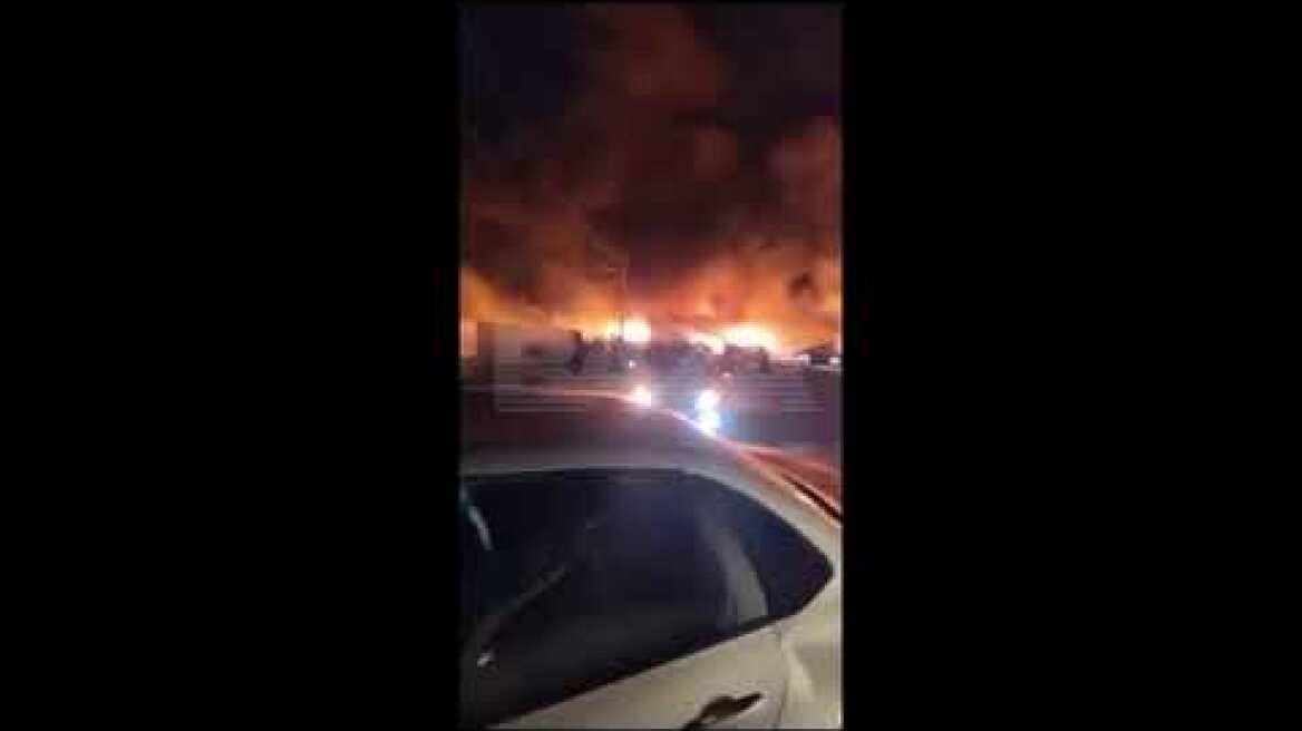 Powerful explosion at a Gas station in Makhachkala (Dagestan, Russia) Kills 10, Injures 50