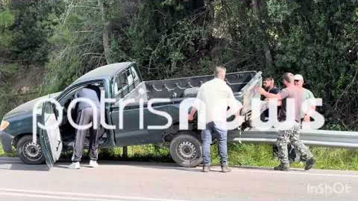 Σοβαρό τροχαίο στο Κάτω Σαμικό