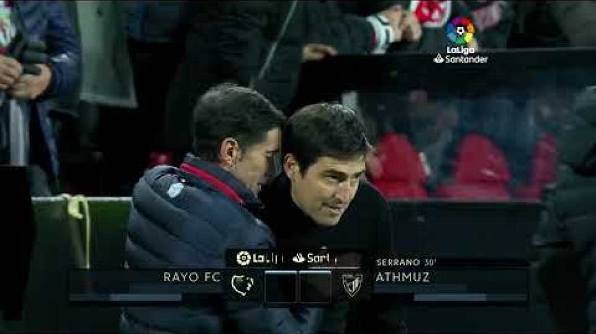 Resumen de Rayo Vallecano vs Athletic Club (0-1)