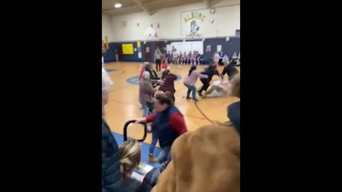 Video: Alburgh Vermont middle school basketball fight leads to man's death