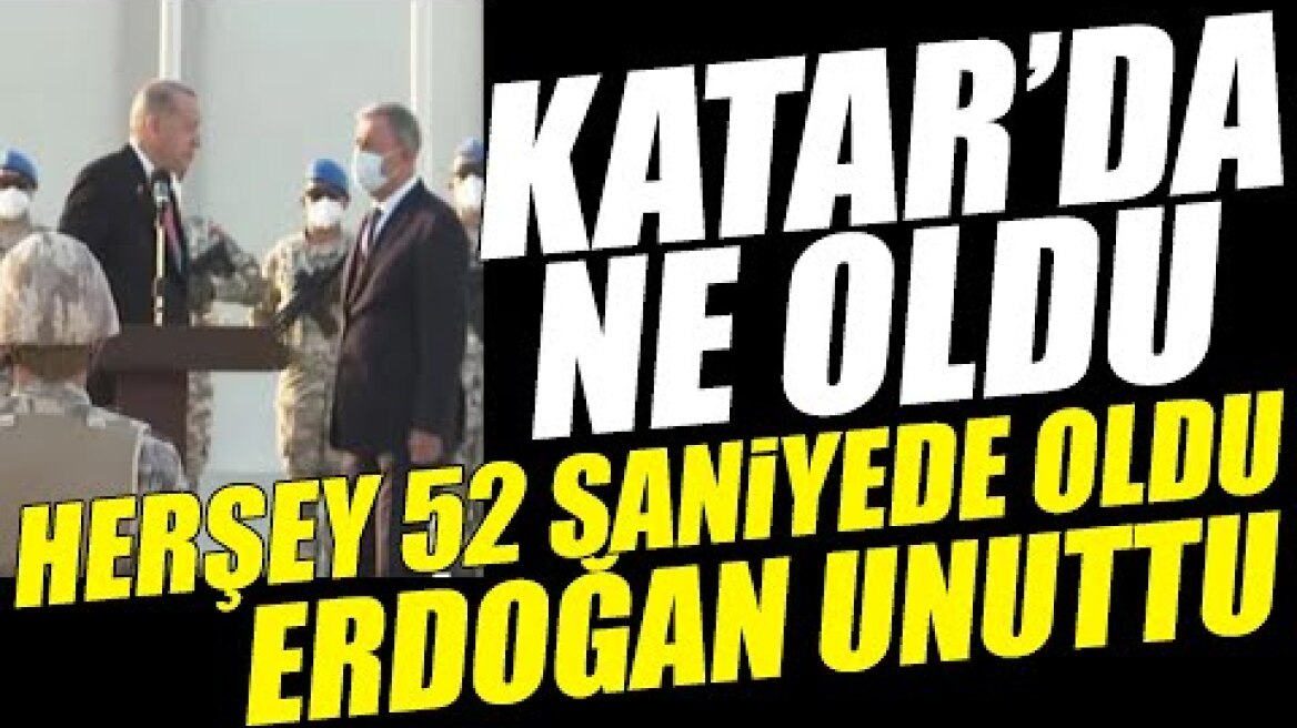 Erdoğan Unuttu Hulusi Akar Devreye Girdi - Katar'da Ne Oldu