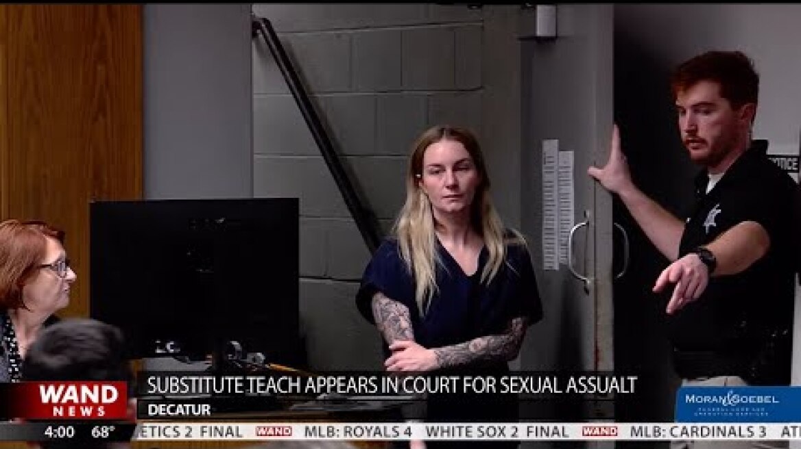 Former substitute teacher accused of sexually assaulting 11-year-old student pleads not guilty