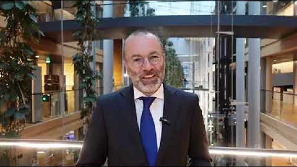 Ο Μάνφρεντ Βέμπερ για τον Κυριάκο Πιερρακάκη