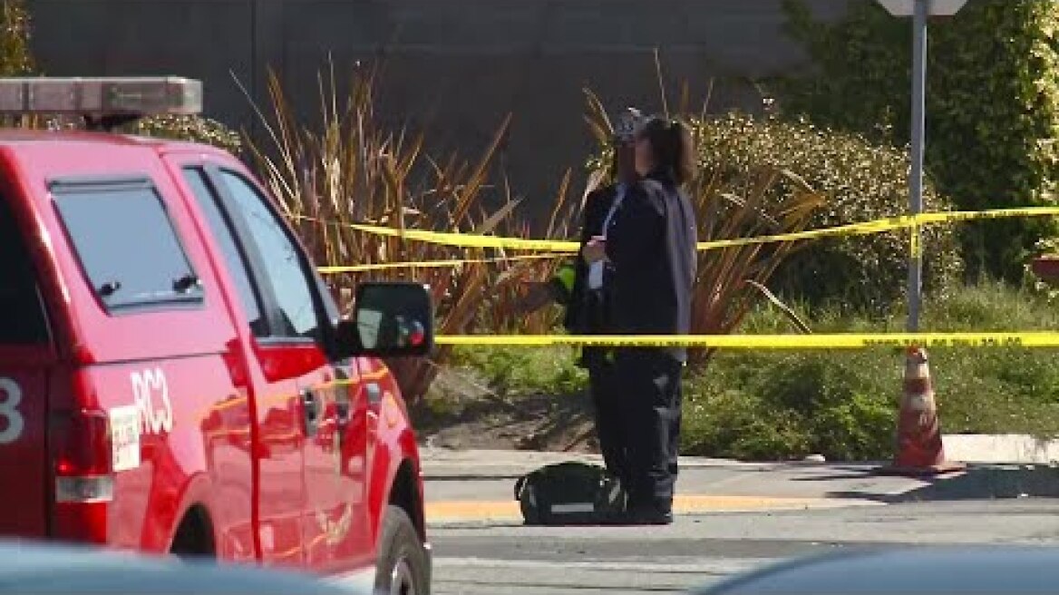 Raw Video: Scene Of San Francisco Hit & Run Crash