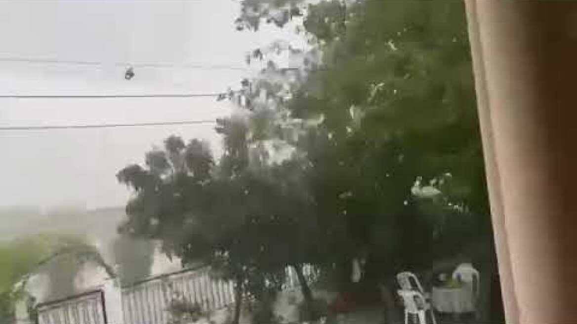 Κακοκαιριά στη Λάρισα