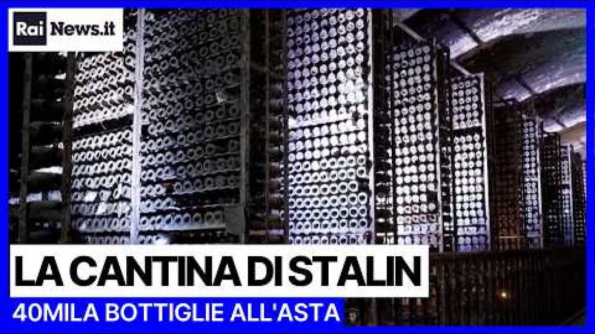 Aperta per la prima volta la cantina di Stalin in Georgia: 40.000 bottiglie all'asta