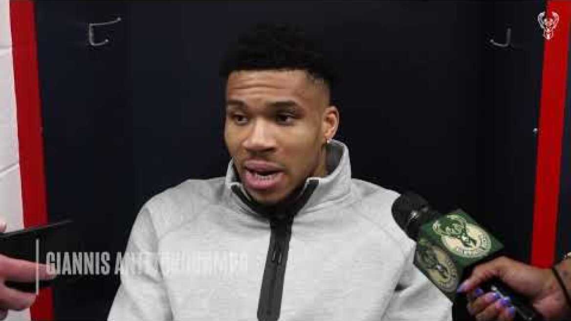 Giannis Antetokounmpo Postgame Press Conference | 4.2.24