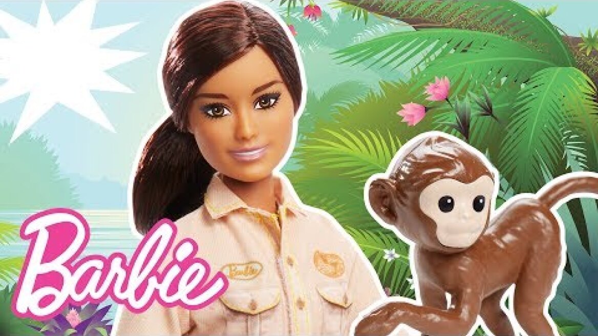 Forest Photoshoot Surprise with Barbie National Geographic Dolls | Barbie