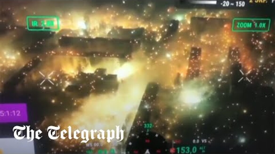 Russia sets Bakhmut ablaze after Wagner boss threatens to withdraw