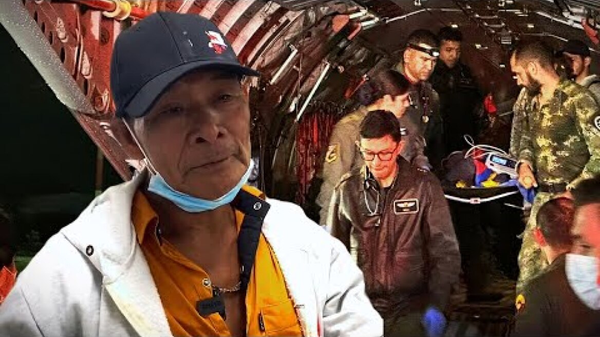 🎥Narciso Mucutuy Abuelo de los 4 menores perdidos y encontrados en la selva, relata su encuentro 👇👇