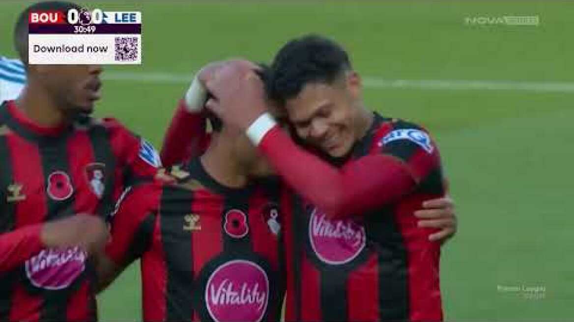 Μπόρνμουθ - Λιντς: 2-0 (MD9, 31/10/2026)